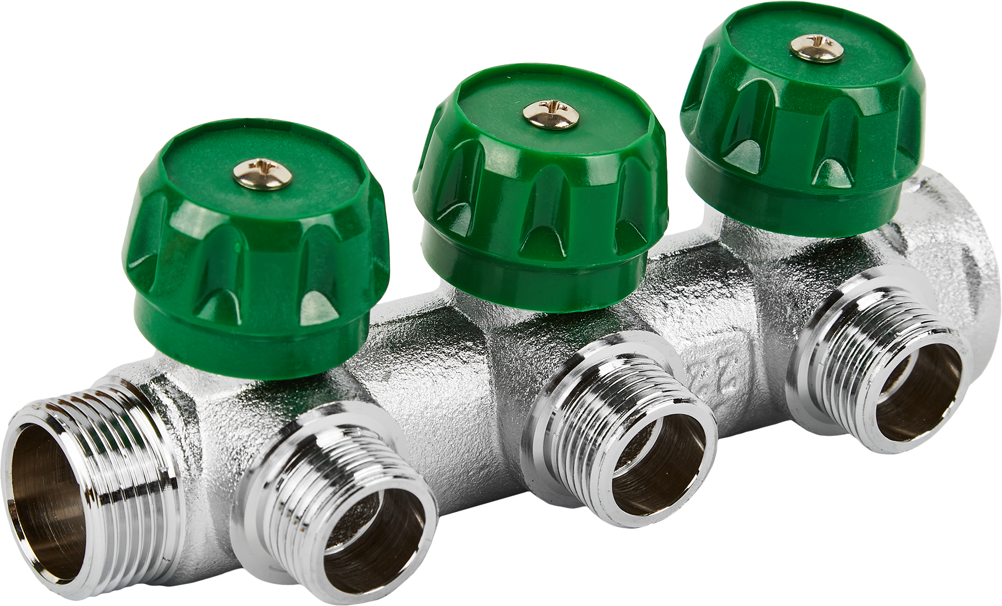 Коллектор распределительный STOUT 3/4"x1/2" на 3 отвода 84868362 STLM-0056519