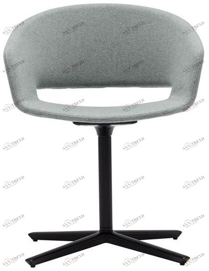 Andreu World Мягкое вращающееся кресло с 4-мя спицами Ronda So0465