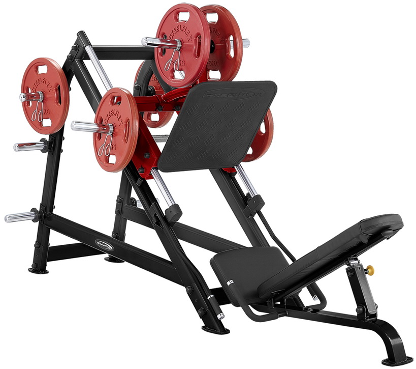 Steel flex plate load pldp жим ногами под углом 45 градусов Steel Flex Plate load sun-id-2069107