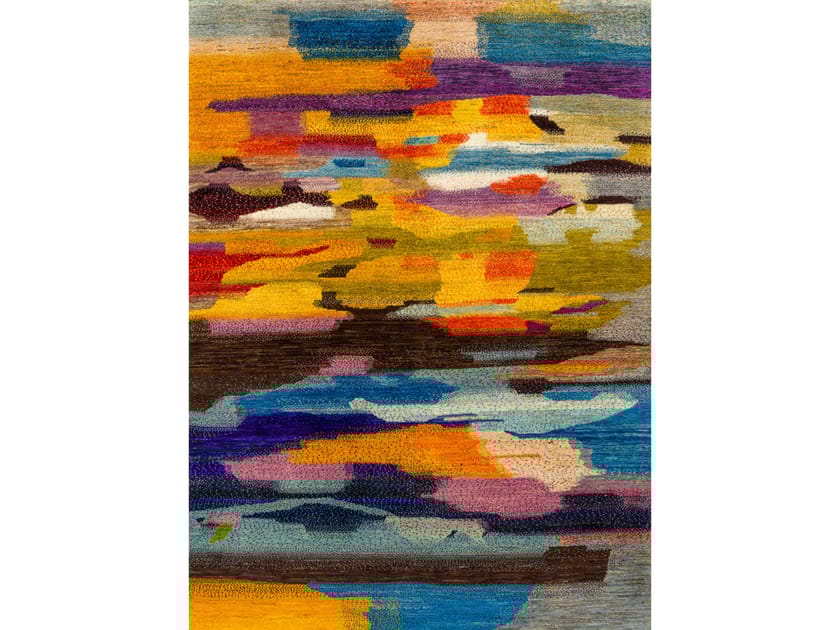 Прямоугольный шерстяной ковер Zollanvari Stained-Glass-Designer ARCH-00081102