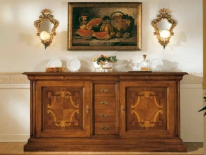 Arvestyle Буфет из массива дерева с распашными дверцами с ящиками Stile Ks-e500