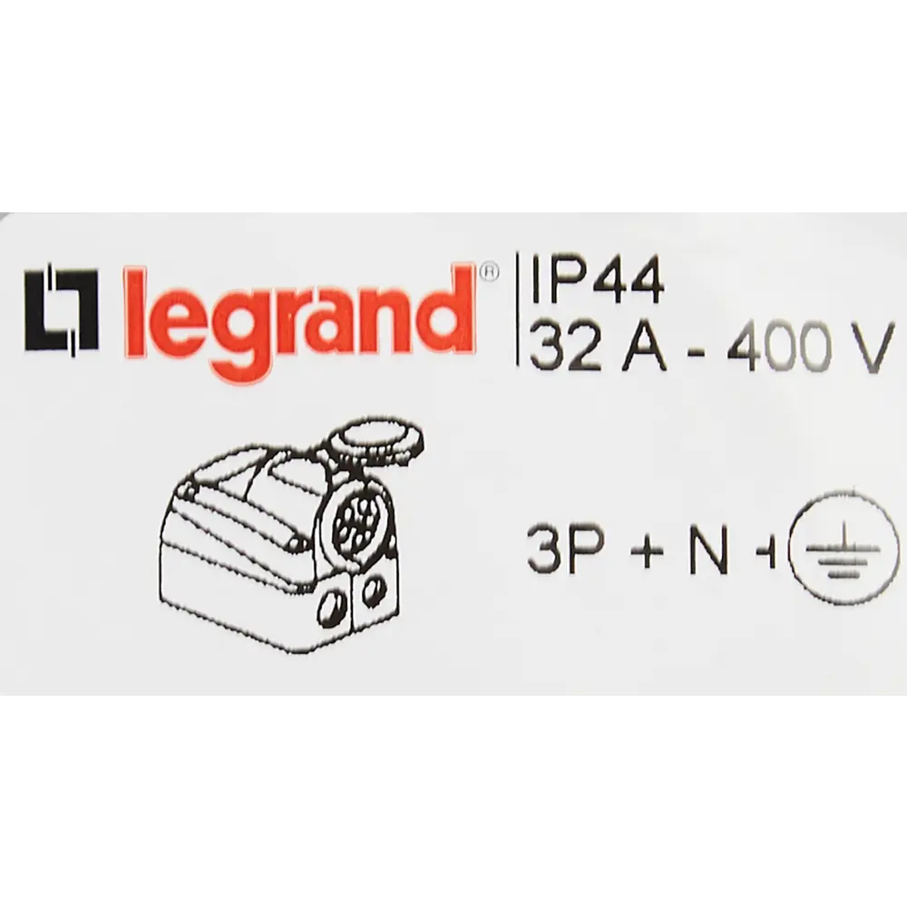 Розетка накладная влагозащищённая Legrand без заземления со шторками цвет серый 84504728 STLM-2166359 Quteo - Вид №5
