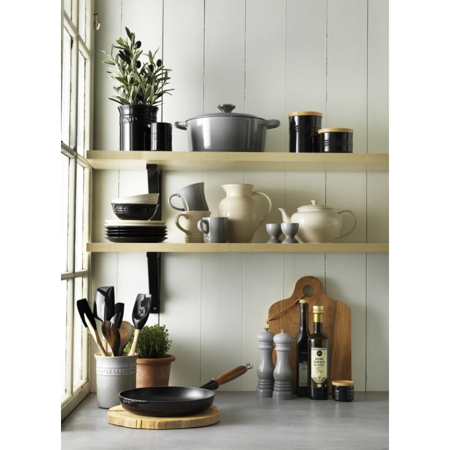 Кастрюля чугунная Le Creuset, Ø22 см, серая 21177225412430 - Вид №4