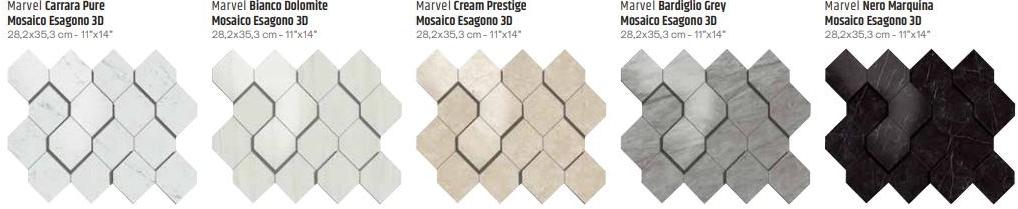 Atlas Concorde Белая мозаика Marvel stone sun-id-1485847 - Вид №4