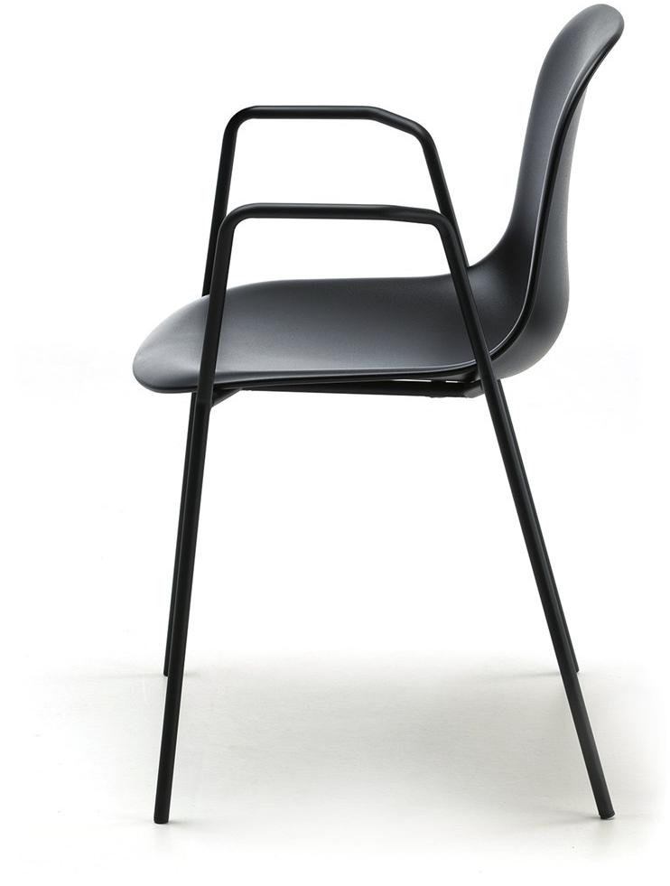 arrmet Штабелируемый садовый стул с подлокотниками Máni plastic sun-id-1503578 - Вид №2