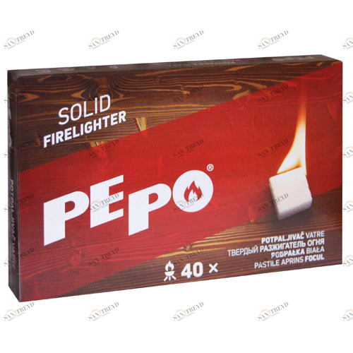 Твердый розжиг для каминов PePo Santreyd 5304