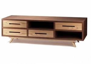 Mambo Unlimited Ideas Деревянная тумба под ТВ с ящиками Space