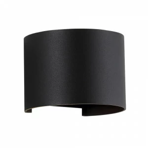 Уличный настенный светильник светодиодный 7х12х11 см черный CLT CLT 530W BL CRYSTAL LUX CLT 530 00-3898353 Черный