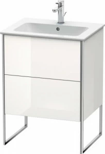 XS444502222 XSquare Тумбочка напольная Белый глянцевый декор