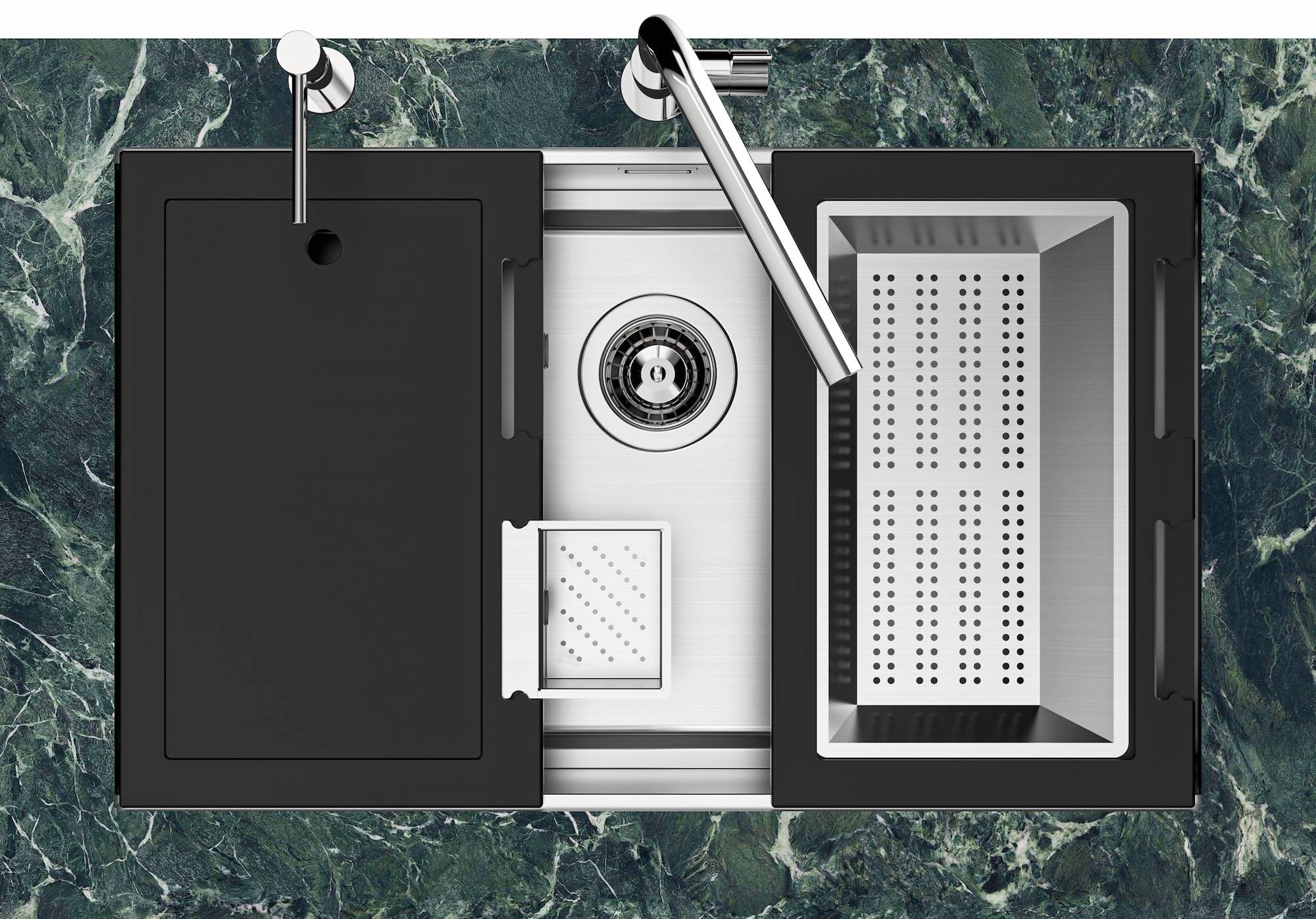 Раковина из нержавеющей стали Foster Quadra Evo ARCH-00135966 - Вид №4