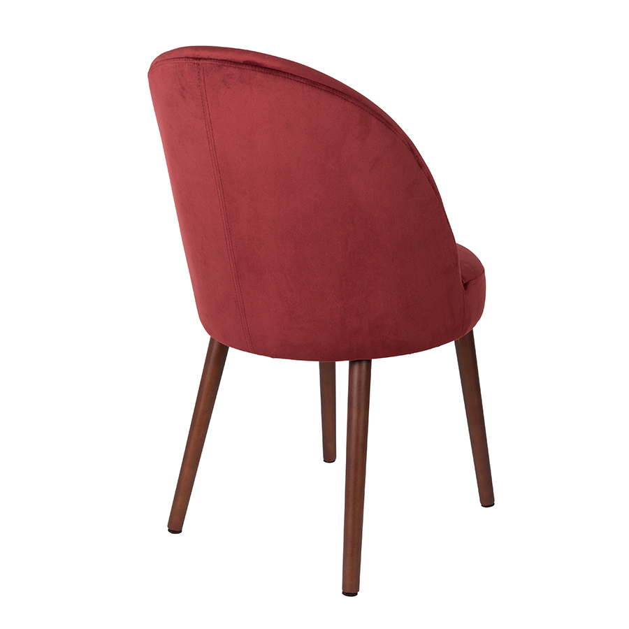 Стул Barbara красный Dutchbone 1100340 - Вид №4