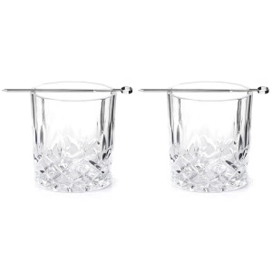 BA76 Набор стаканов для виски со шпажками, 230 мл, 2 шт. Kikkerland