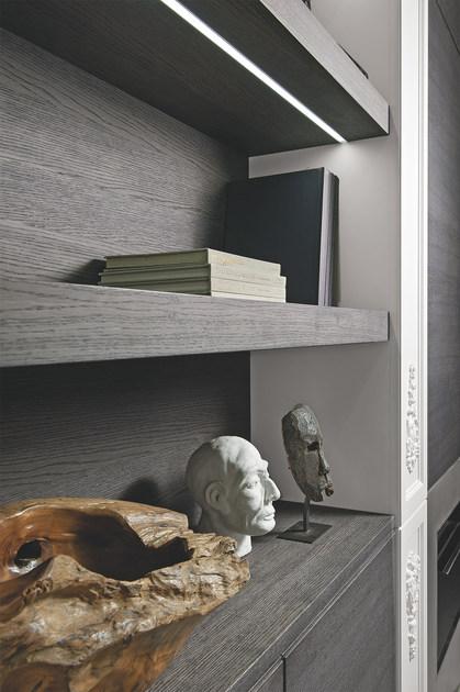 L'Origine Деревянная оборудованная стена с тумбой под телевизор Aeterna sun-id-1372996 - Вид №2