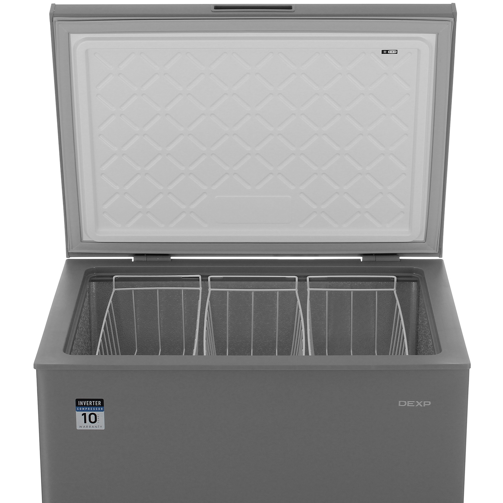 9234667 Морозильный ларь DEXP CE-20AMA серый STDN-0099766 - Вид №5