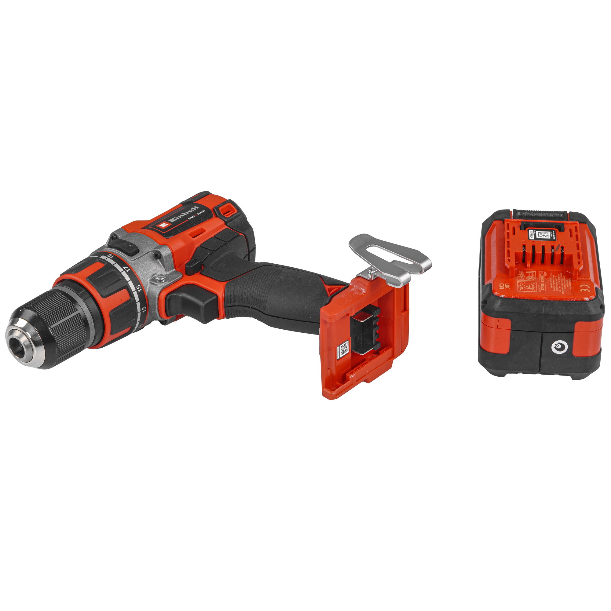 Дрель-шуруповерт Einhell PXC TP-CD 18/80 Li BL Power X Change 18V 9148343 STDN-0051171 - Вид №5