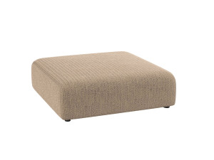 Квадратный пуф из ткани