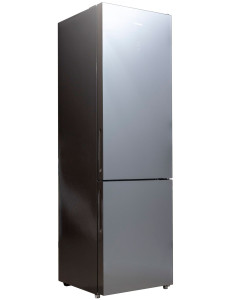 9141910 Холодильник с морозильником   HOLBERG HRB 2001NDGS серый