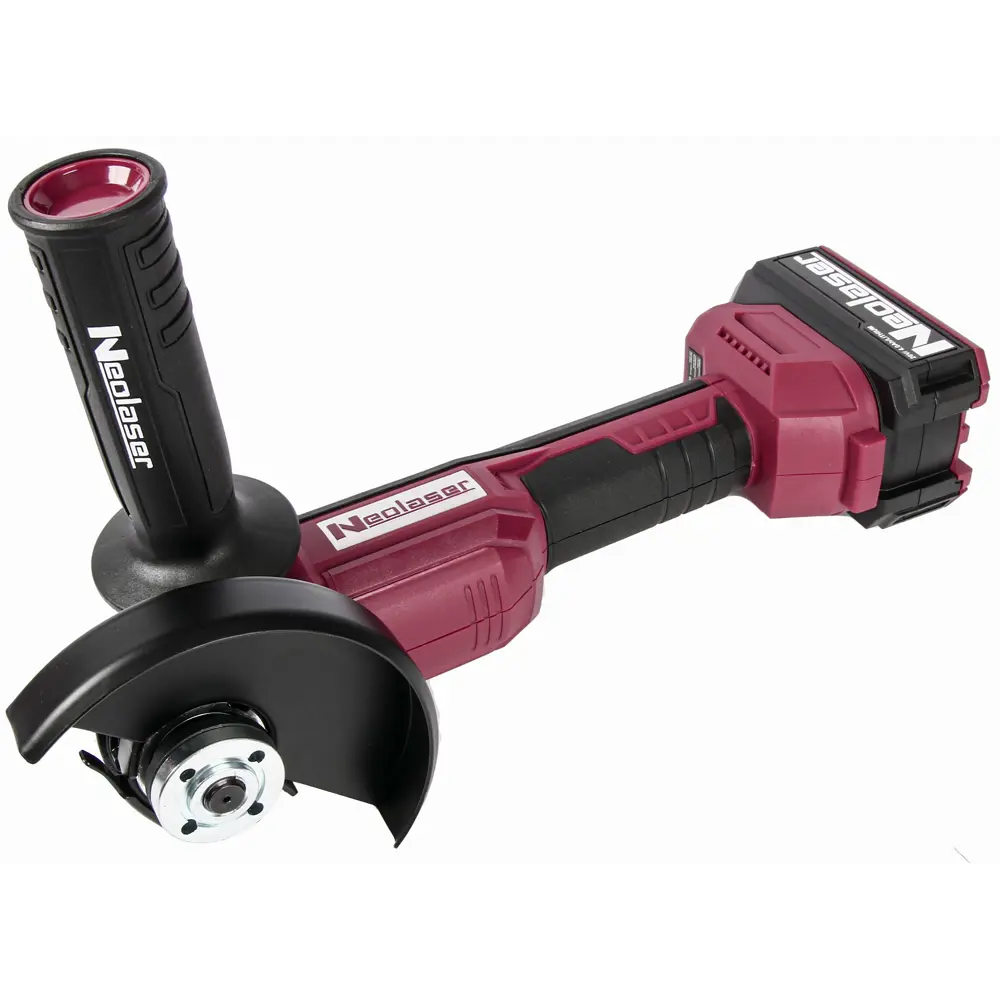 Аккумуляторная болгарка Neolaser NAG-125-ACCUM2 с двумя батареями 4 А·ч 89348564 STLM-0847831 - Вид №4