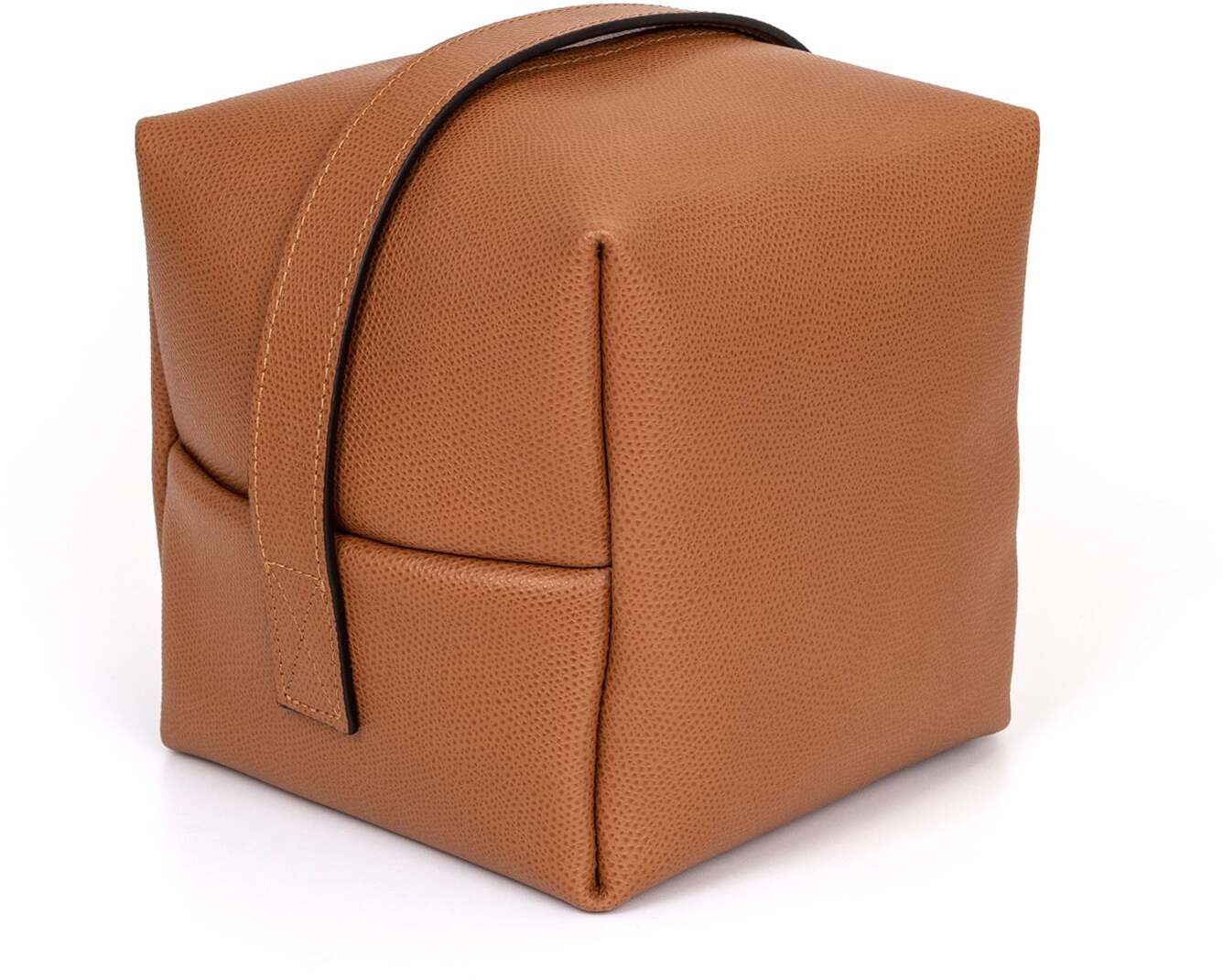 Дверной упор - 17X17XH17 см / зернистая кожа_earth