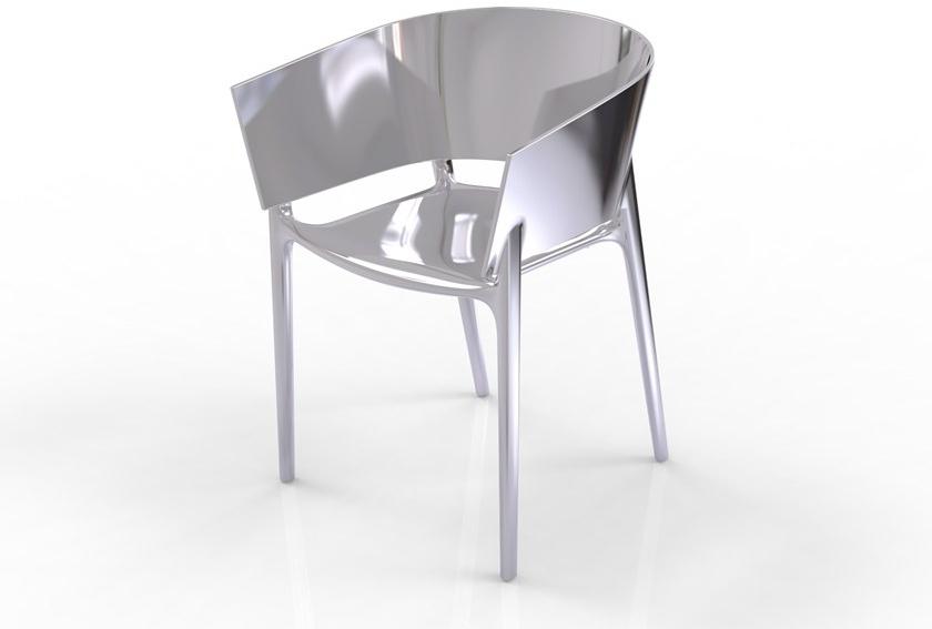 VONDOM Садовый стул с подлокотниками Africa sun-id-1404670 - Вид №1