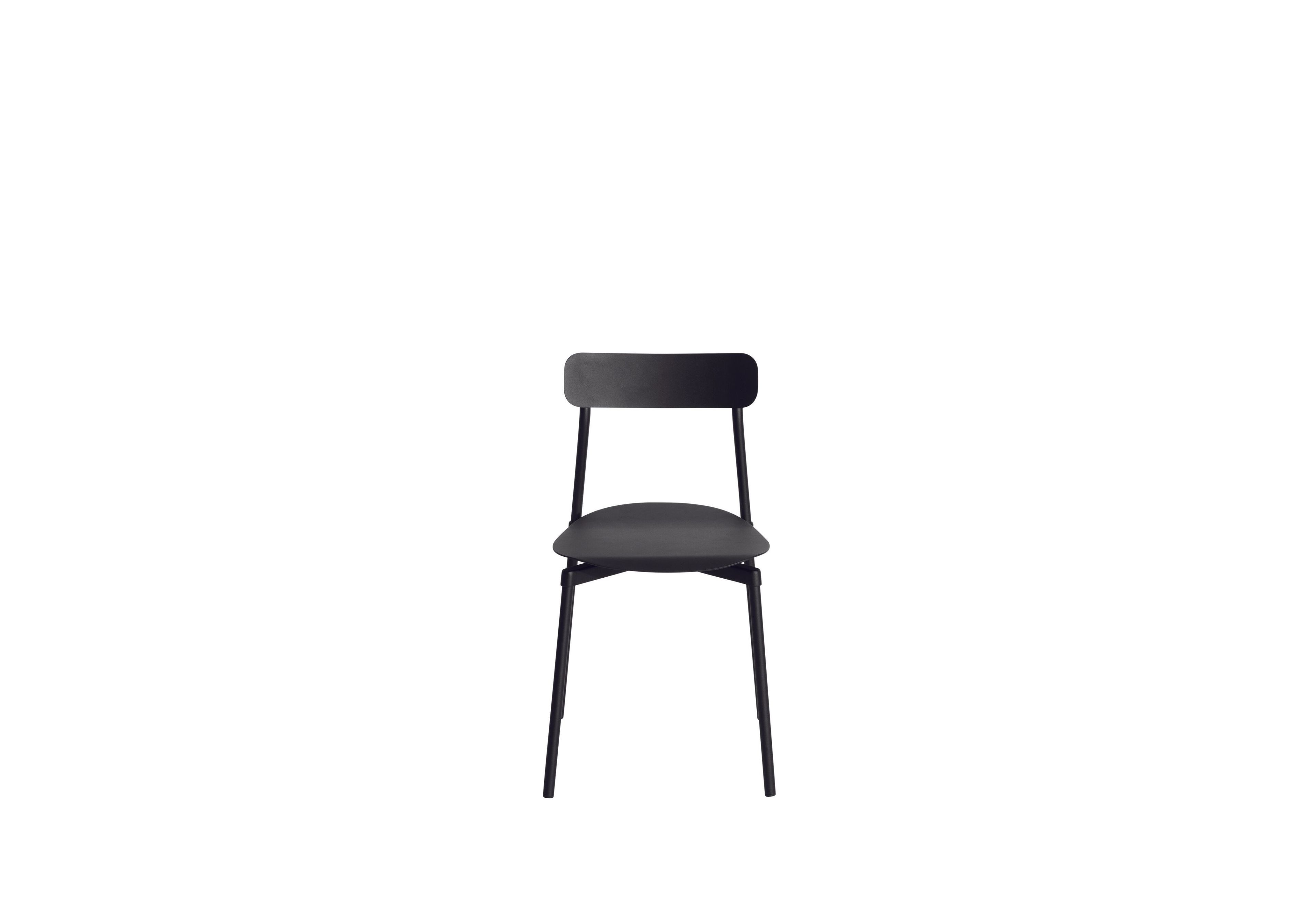 Штабелируемый стул с кожаным сиденьем Petite Friture Fromme ARCH-00069617 - Вид №32