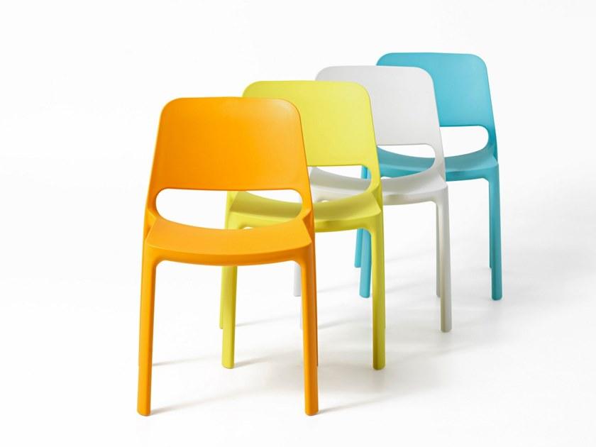 Diemme Штабелируемый садовый стул из полипропилена Nuke sun-id-1497329 - Вид №5