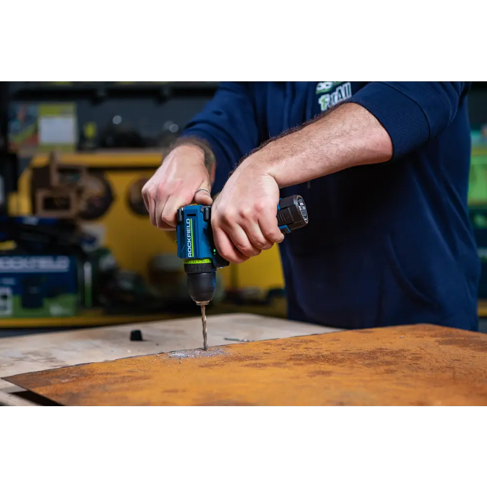 Бесщеточная дрель-шуруповерт Rockfield RF1002BK с двумя аккумуляторами 89366403 STLM-0838334 - Вид №15