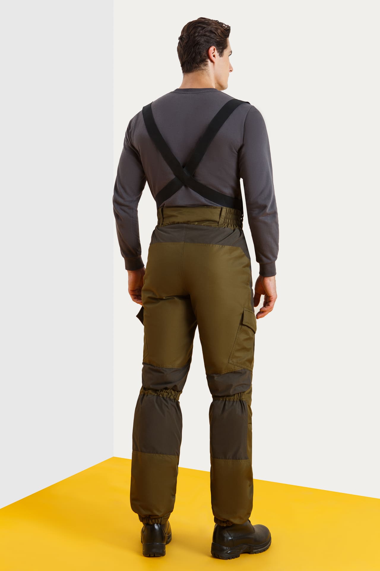 63939 Костюм  зимний хаки West Fishing  Зимняя спецодежда Santreyd  - Вид №11