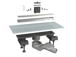 Алюминиевый слив для душа