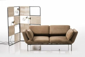 brühl 2-местный регулируемый кожаный диван Roro