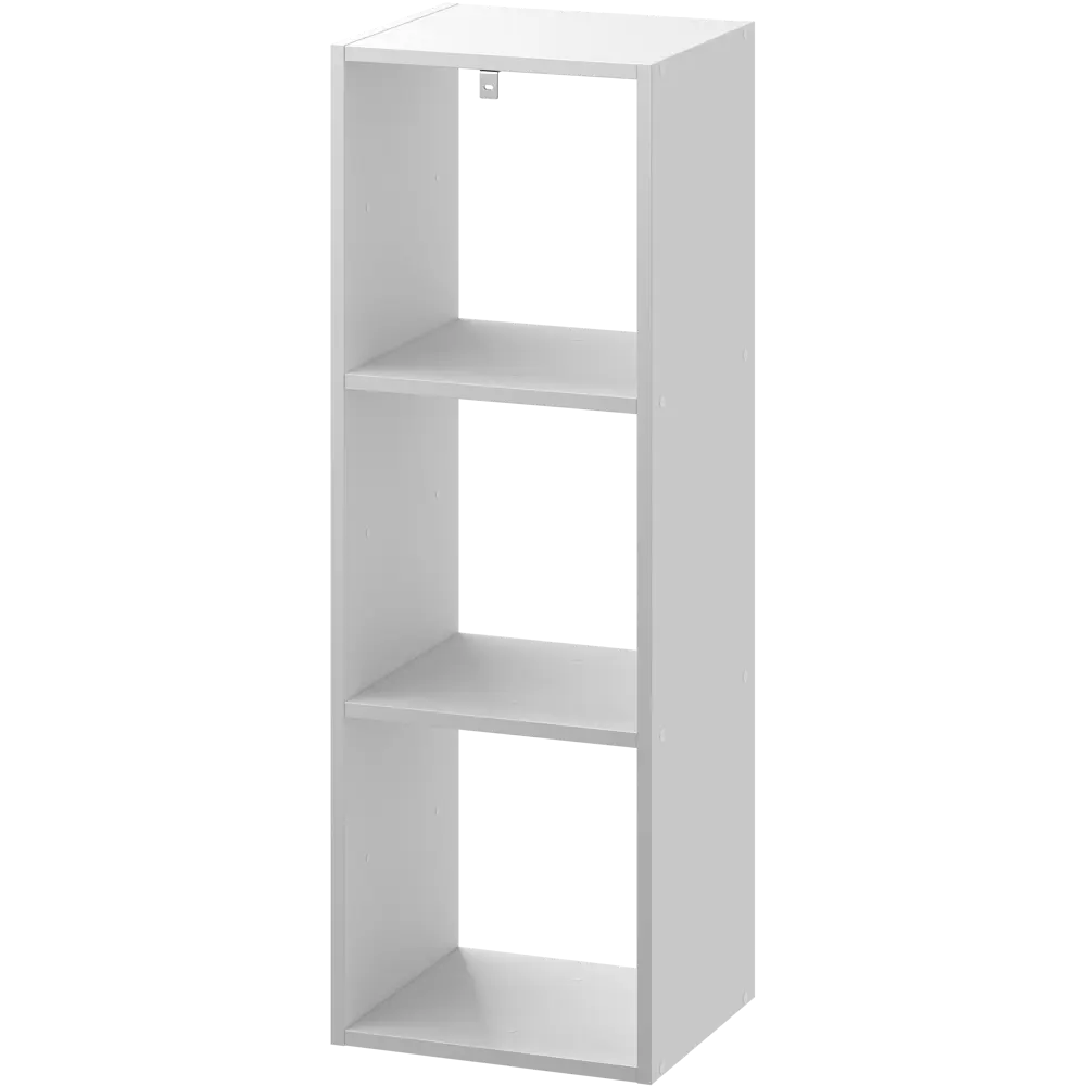 Стеллаж SPACEO KUB 3К, 36х104х31,7 см, цвет белый 82037444 STLM-2153008  - Вид №1