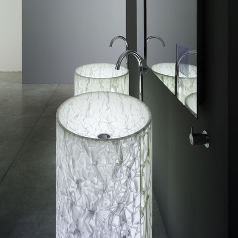 45711 Накладная раковина на столешницу  круглая Rapsel  - Вид №8