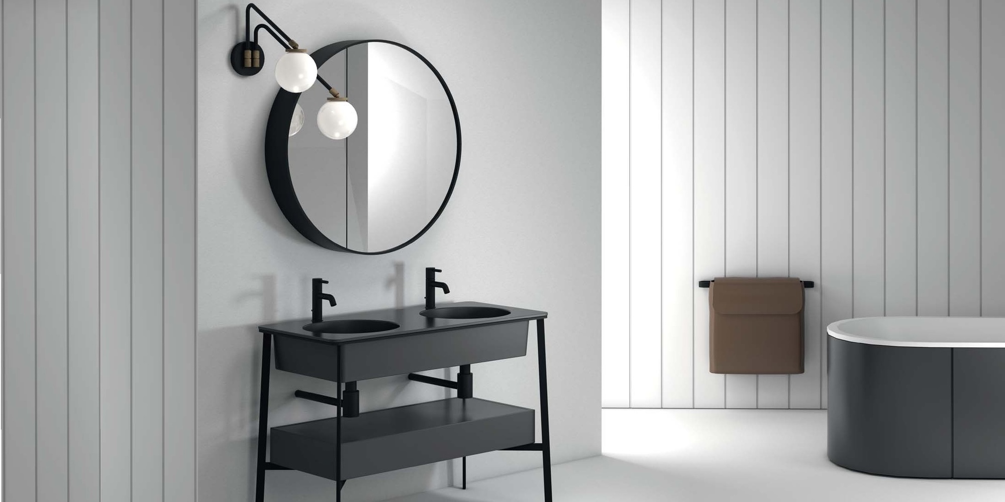 CIELO Зеркало-шкаф Round Box Catino Ceramica Cielo CASPCT - Вид №1