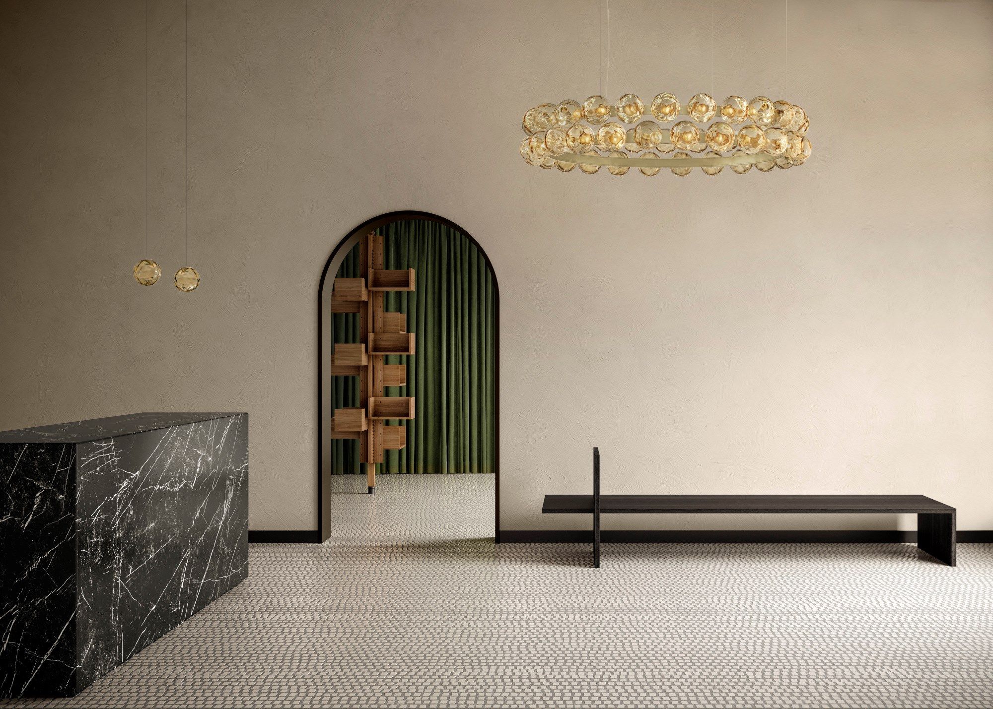 Выдувное стекло светодиодный подвесной светильник Panzeri Muranè R ARCH-00045083 - Вид №13