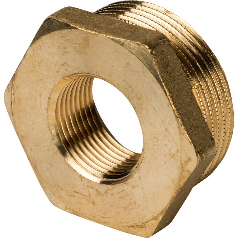 Футорка НВ 1 1/2х3/4" латунь STOUT SFT0028011234 - Вид №2