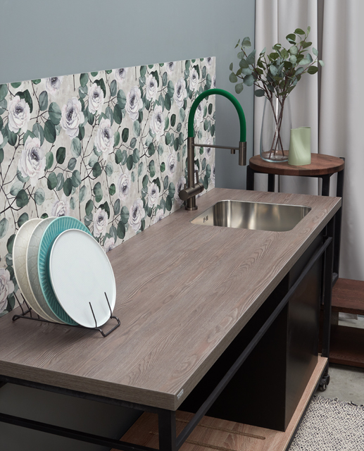 Стеновые панели - Самсара грин LIGRON LIST58 2314 - Вид №4