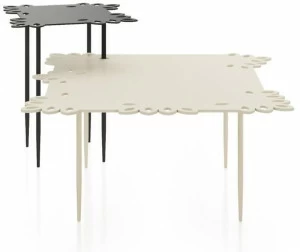 Liu Jo Living Collection Квадратный журнальный столик из крашеного металла Urban fan Flt