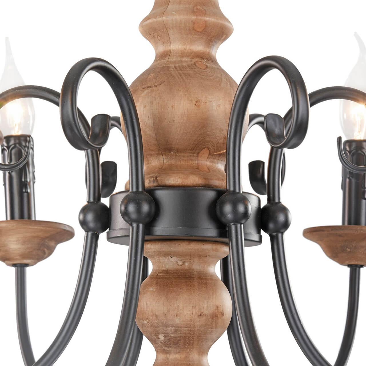 Подвесная люстра Freya Benigna FR2170-PL-06-BR FREYA BENIGNA 187161 Коричневый  - Вид №1