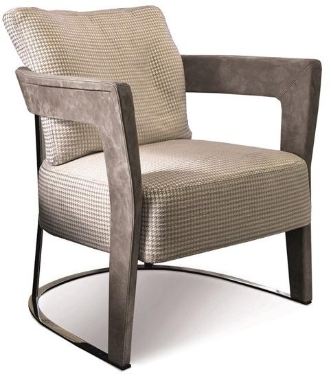 Longhi Кресло из ткани с подлокотниками Loveluxe 2016 – vanity collection X 685 - Вид №5