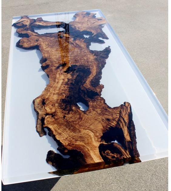 ANTICO TRENTINO Прямоугольный стол из бриара Lebrìc design - legno e resina sun-id-1429354 - Вид №2