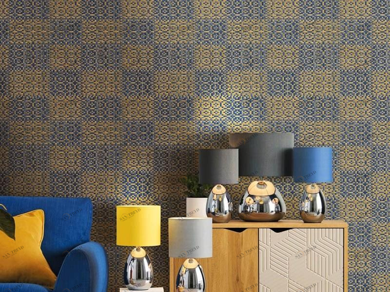 Jannelli&Volpi Узорчатые обои в ткани современного стиля Jwall forest sun-id-1413917