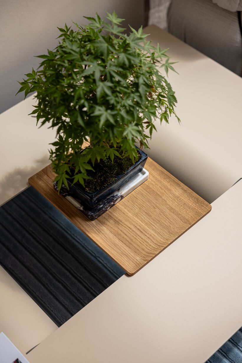 Низкий журнальный столик из листового металла Metallbude CUT ARCH-00111188 - Вид №19