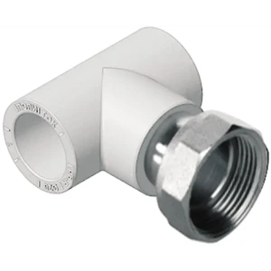 Тройник комбинированный Политэк 3/4"×20 мм для полипропиленовых труб 89422855