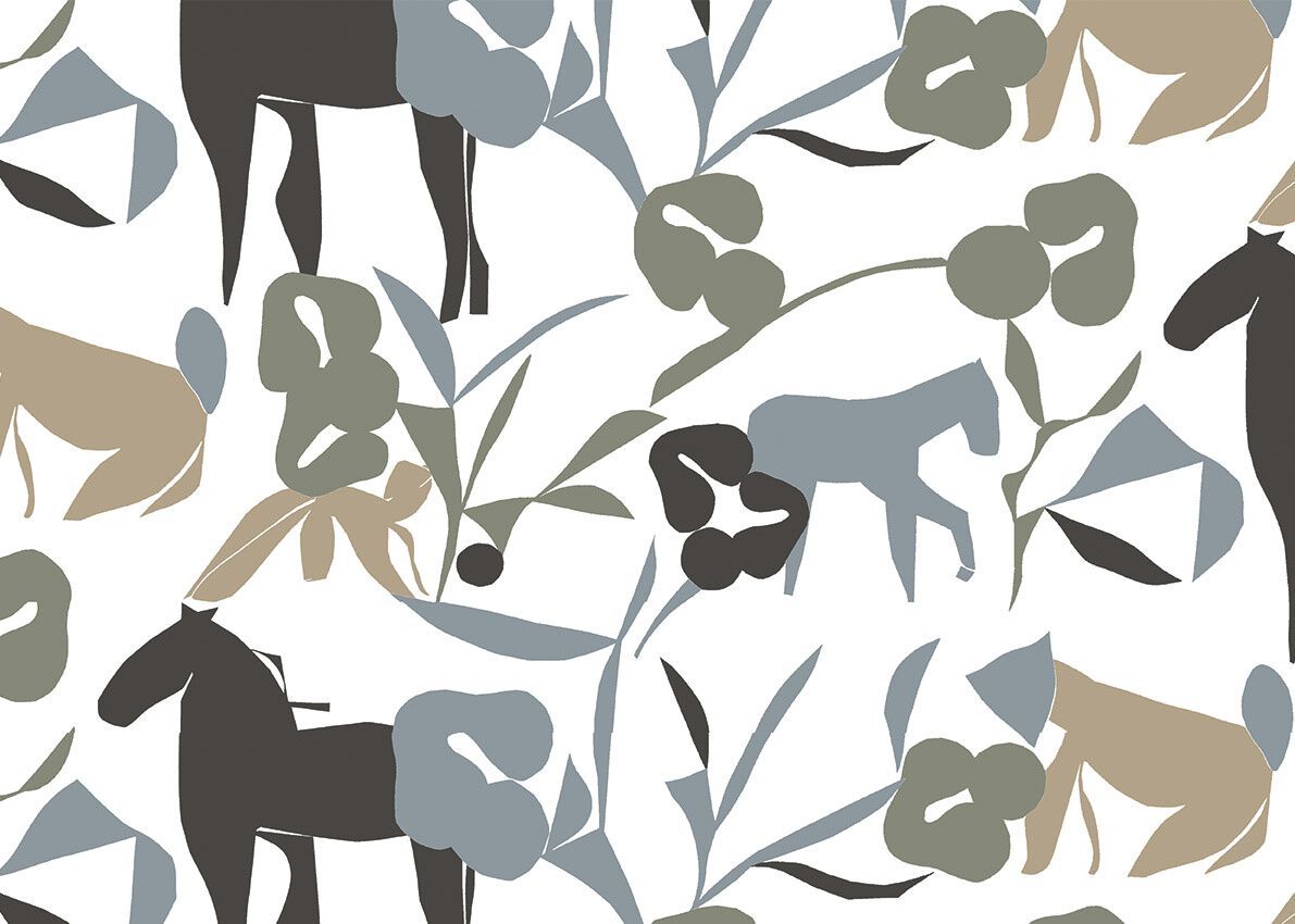 Цветочные узоры нетканые обои Jannelli&Volpi MARIMEKKO VOL. 7 ARCH-00036220 - Вид №5