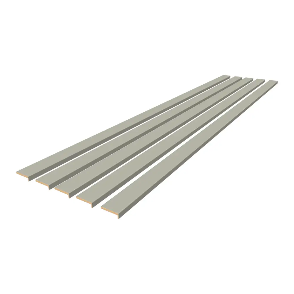 Комплект телескопических наличников МАРИО РИОЛИ HardFlex 2150x70x42 мм, серый жемчуг (5 шт.) 89375748 STLM-1424777 - Вид №1