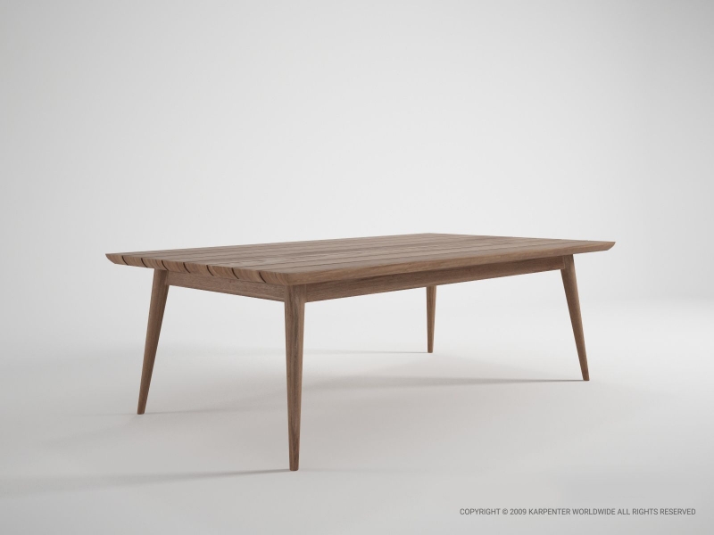 514_987 Стол журнальный прямоугольный 120 Karpenter Vintage Outdoor - Вид №1