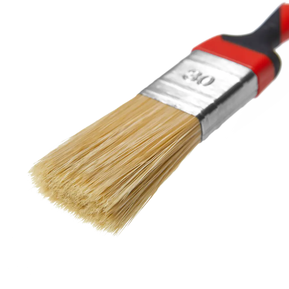 Кисть плоская для алкидных красок 30 мм DILWIS синтетическая щетина 89443193 STLM-2073892  - Вид №1
