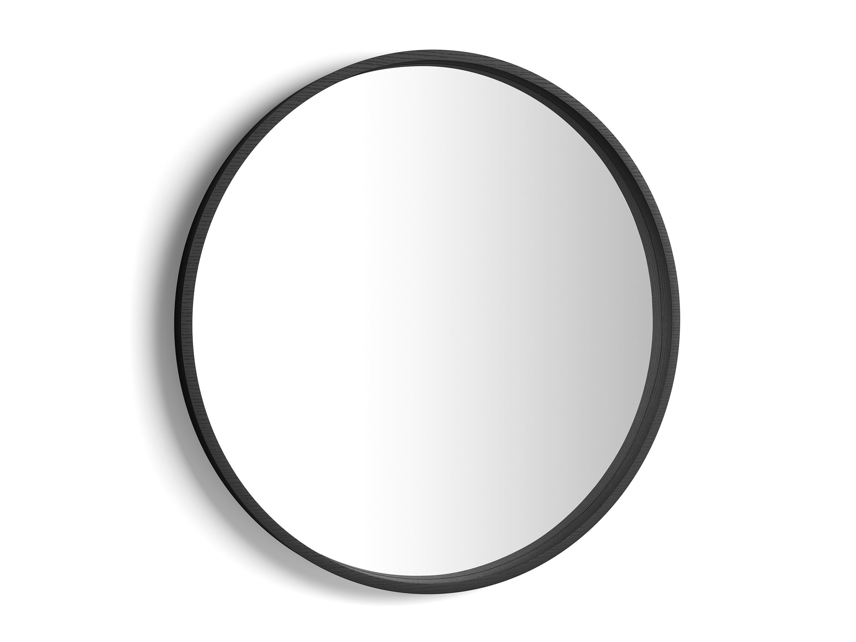 Настенное круглое зеркало с меламиновой рамой Mobili Fiver OLIVIA ARCH-00011721