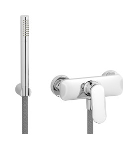 Встроенный смеситель для душа в комплекте с душевым гарнитуром. WE ARE IB sh060os Chrome YesPlease