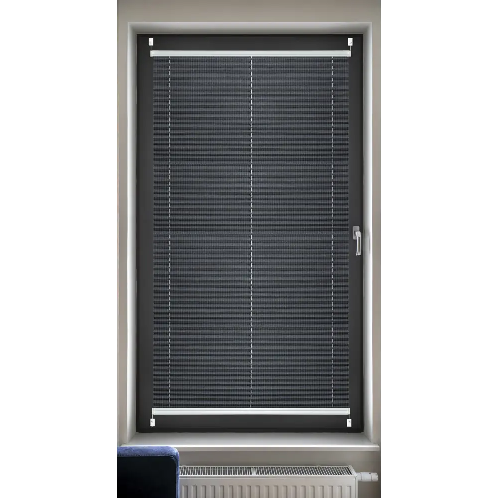 Штора плиссе 65x170 см жаккард графитовая 89411371 STLM-2107419 Santreyd  - Вид №3